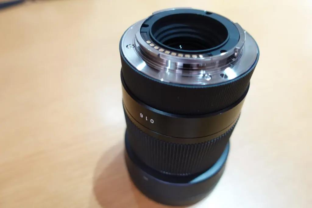 シグマ30mm前玉