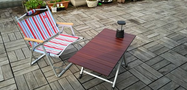 山善キャンパーズコレクション スタイルワンアクションテーブル